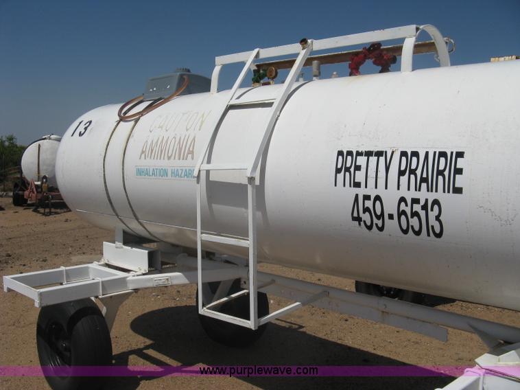 image for item A6394 Anhydrous ammonia application tank