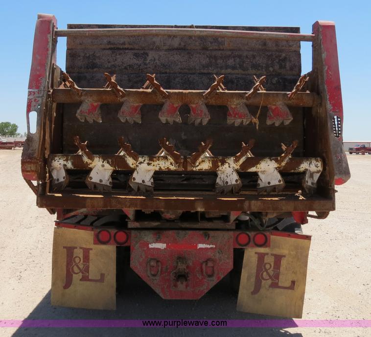 image for item B2355 1997 Freightliner FLD manure spreader semi truck