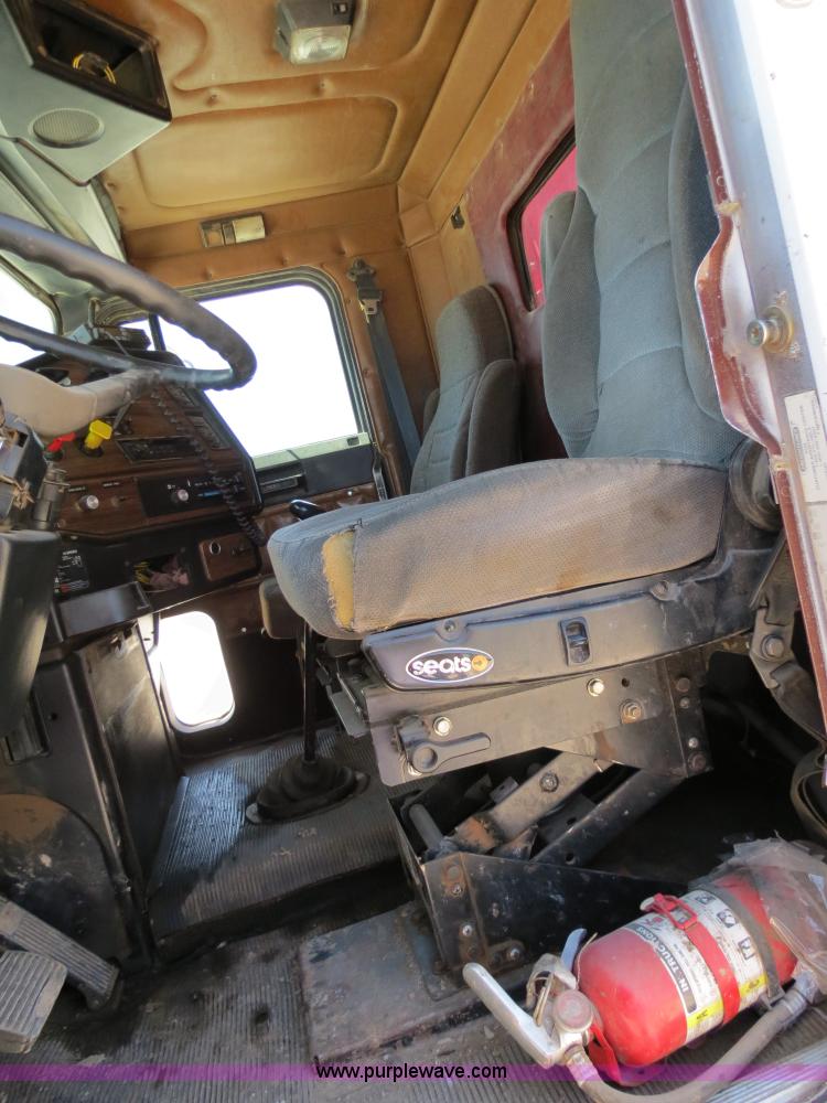 image for item B2355 1997 Freightliner FLD manure spreader semi truck