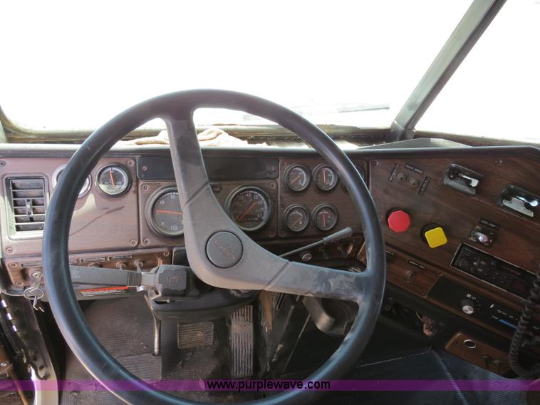 image for item B2355 1997 Freightliner FLD manure spreader semi truck