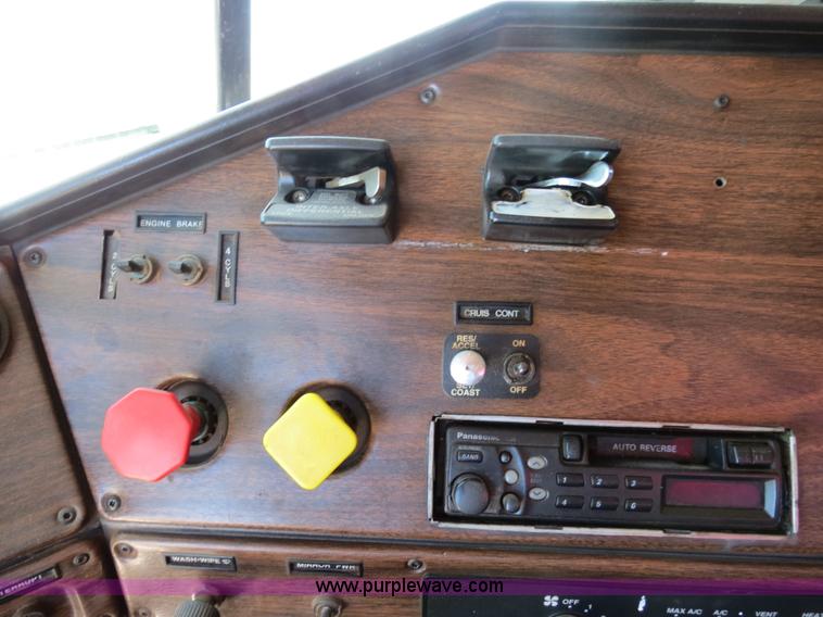 image for item B2355 1997 Freightliner FLD manure spreader semi truck