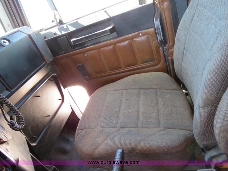 image for item B2355 1997 Freightliner FLD manure spreader semi truck