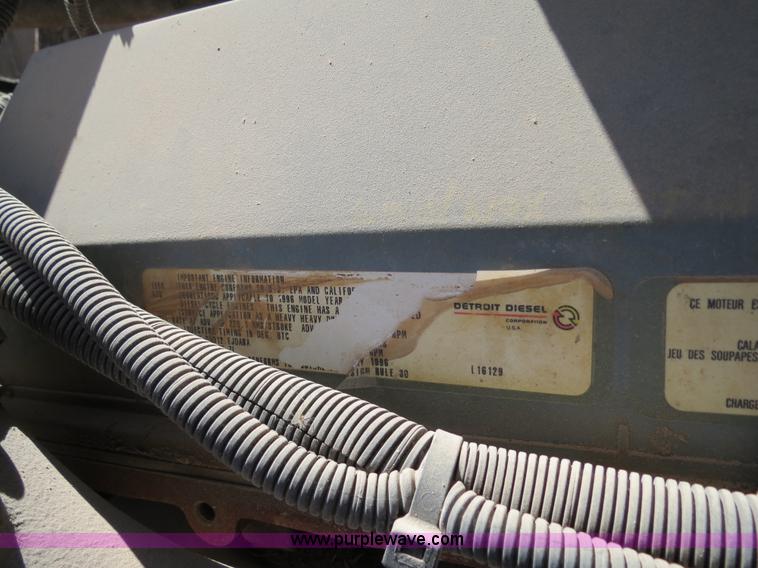 image for item B2355 1997 Freightliner FLD manure spreader semi truck