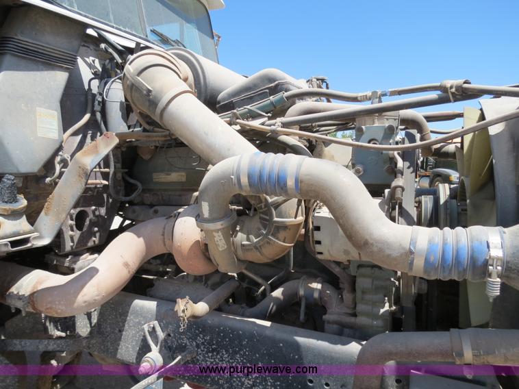 image for item B2355 1997 Freightliner FLD manure spreader semi truck