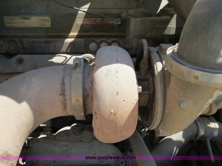 image for item B2355 1997 Freightliner FLD manure spreader semi truck