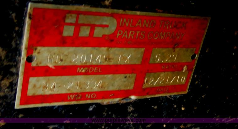 image for item B2355 1997 Freightliner FLD manure spreader semi truck