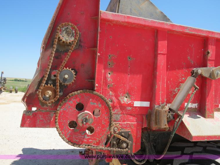 image for item B2355 1997 Freightliner FLD manure spreader semi truck