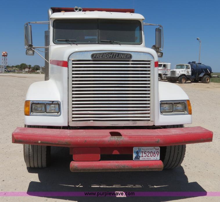 image for item B2356 1997 Freightliner FLD manure spreader semi truck