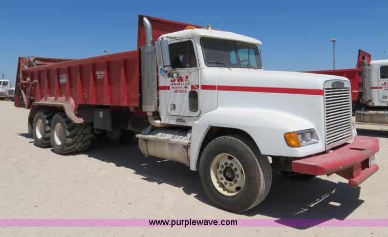 image for item B2356 1997 Freightliner FLD manure spreader semi truck