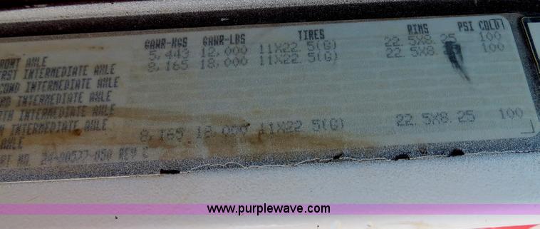 image for item B2356 1997 Freightliner FLD manure spreader semi truck