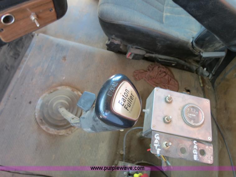 image for item B2356 1997 Freightliner FLD manure spreader semi truck