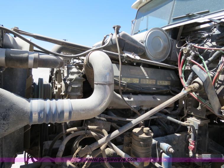 image for item B2356 1997 Freightliner FLD manure spreader semi truck