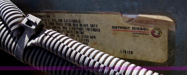 image for item B2356 1997 Freightliner FLD manure spreader semi truck