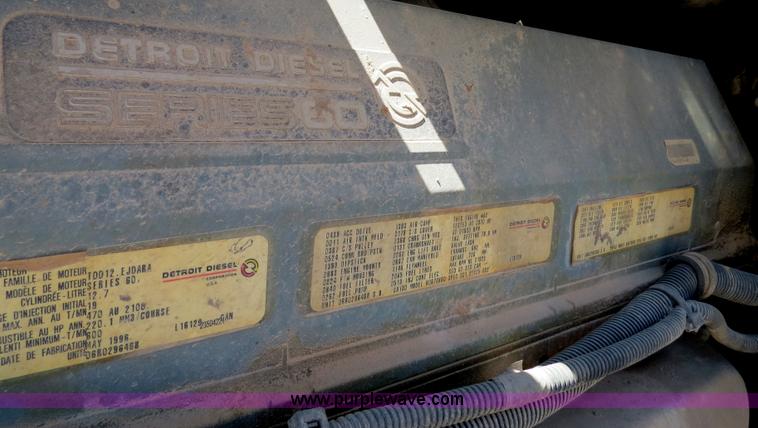 image for item B2356 1997 Freightliner FLD manure spreader semi truck