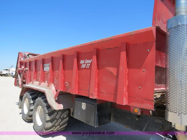 image for item B2356 1997 Freightliner FLD manure spreader semi truck
