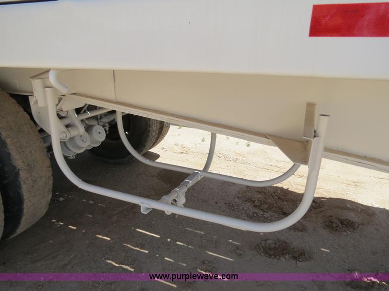 image for item B2357 1979 Shop built 50' ground load livestock trailer