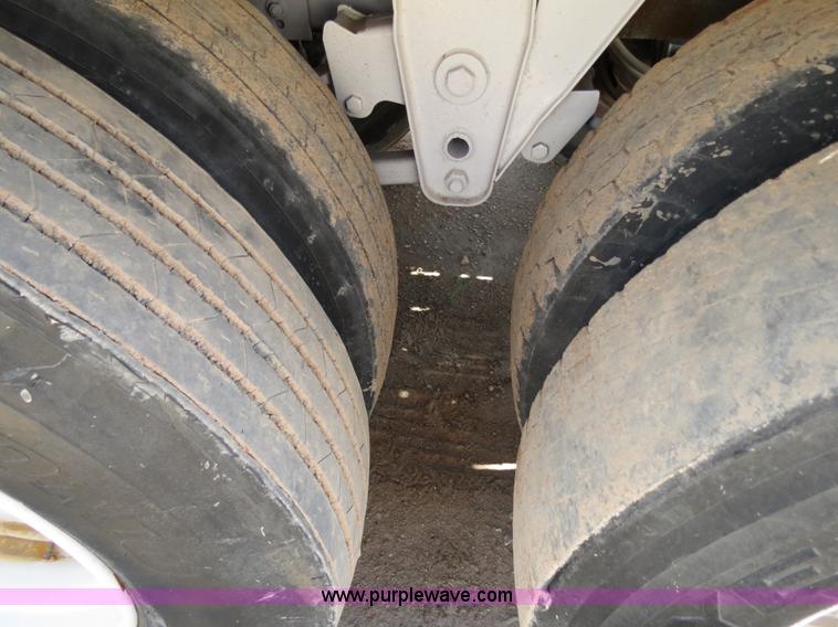 image for item B2357 1979 Shop built 50' ground load livestock trailer