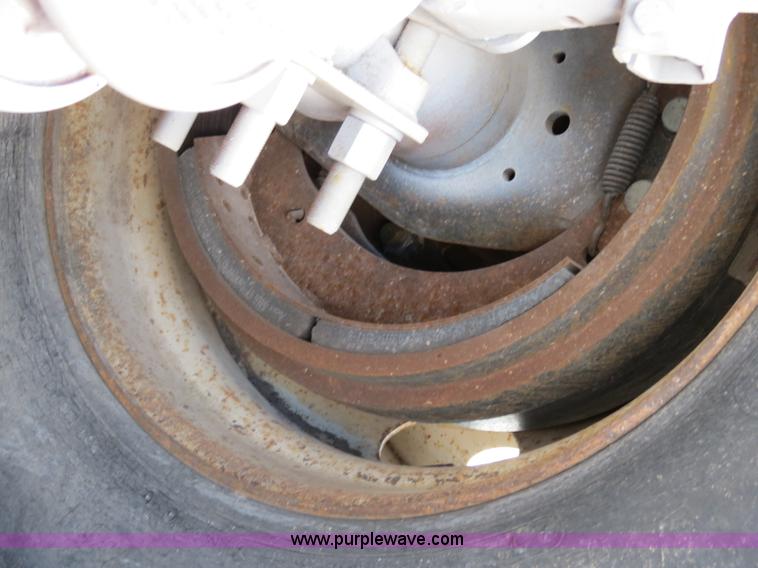 image for item B2357 1979 Shop built 50' ground load livestock trailer