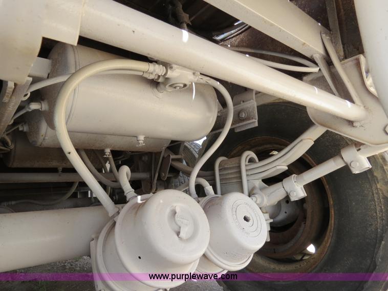 image for item B2357 1979 Shop built 50' ground load livestock trailer