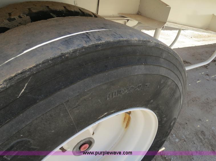 image for item B2357 1979 Shop built 50' ground load livestock trailer