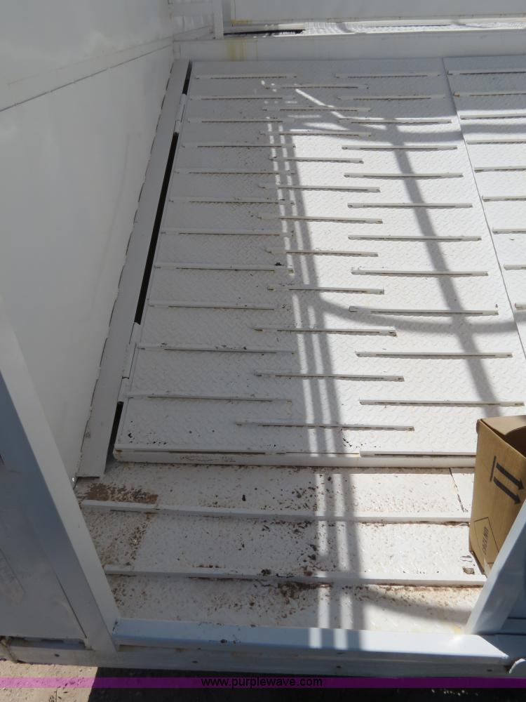 image for item B2357 1979 Shop built 50' ground load livestock trailer