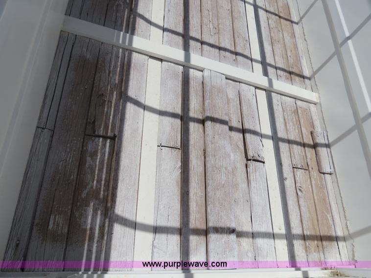 image for item B2357 1979 Shop built 50' ground load livestock trailer