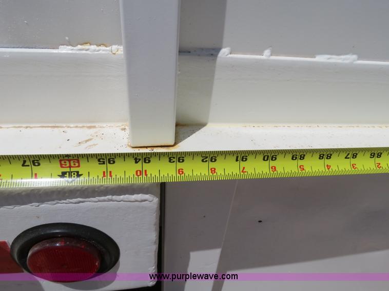 image for item B2357 1979 Shop built 50' ground load livestock trailer