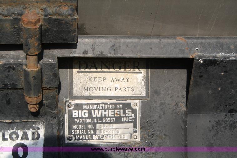 image for item B6645 1982 Big Wheels sprayer