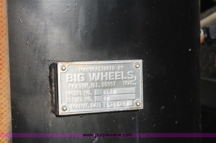 image for item B6645 1982 Big Wheels sprayer