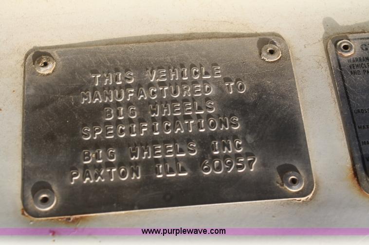 image for item B6645 1982 Big Wheels sprayer