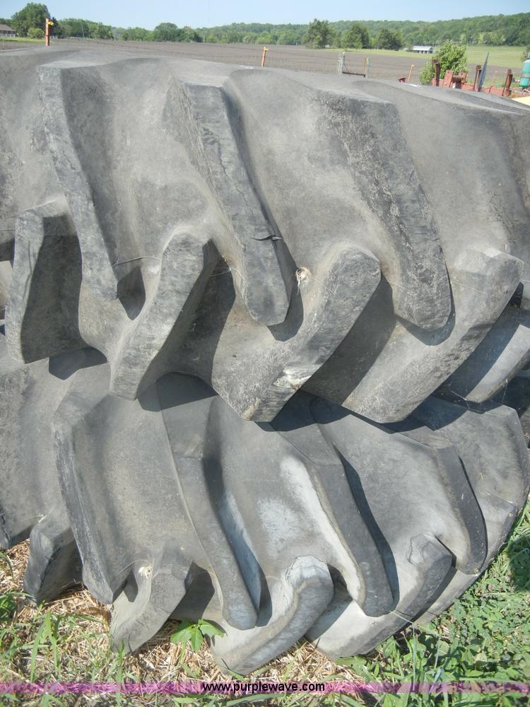 image for item N9766 (2) used Phillips 66 tires with rims