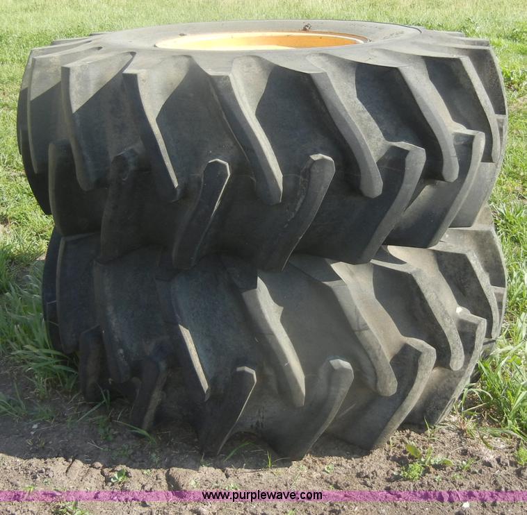 image for item N9766 (2) used Phillips 66 tires with rims