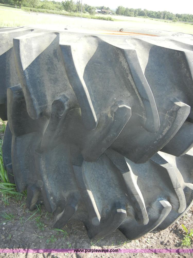 image for item N9766 (2) used Phillips 66 tires with rims