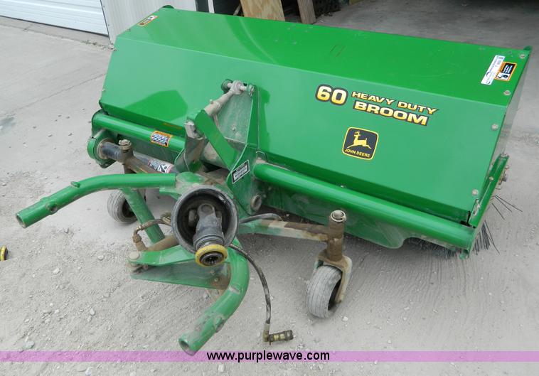 image for item T9850 John Deere 60" heavy broom