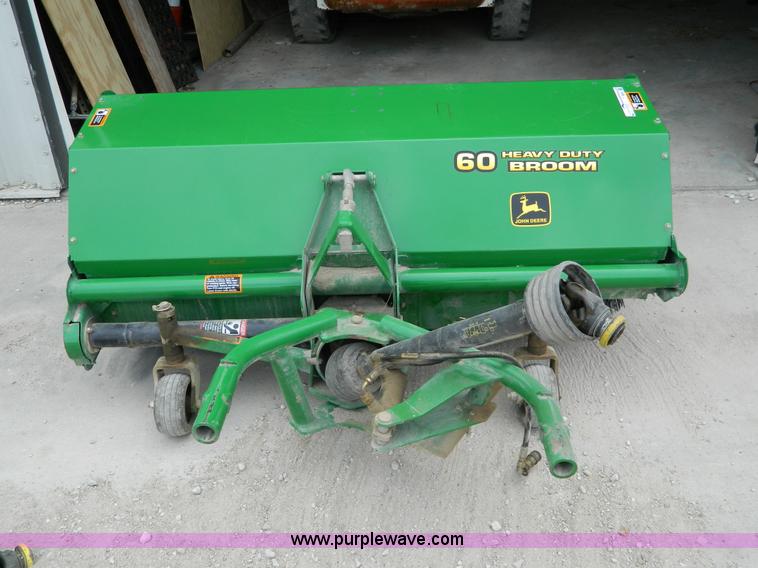 image for item T9850 John Deere 60" heavy broom