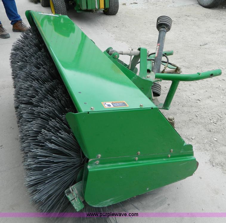 image for item T9850 John Deere 60" heavy broom