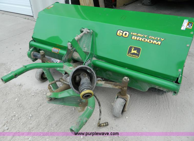 image for item T9850 John Deere 60" heavy broom