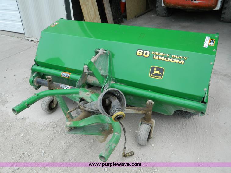 image for item T9850 John Deere 60" heavy broom