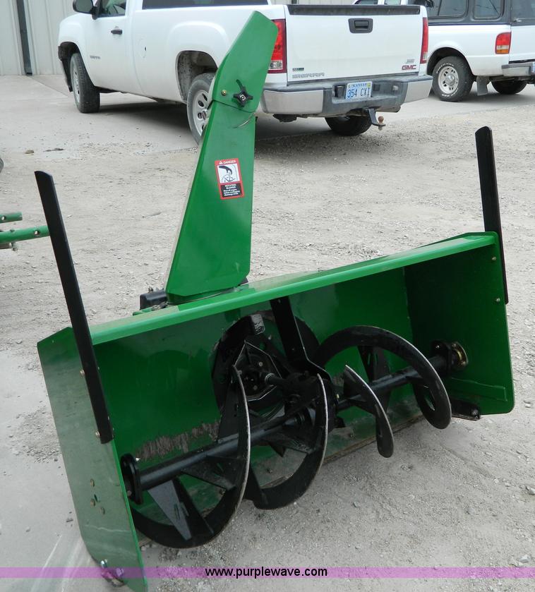 image for item T9851 John Deere 48" snow blower