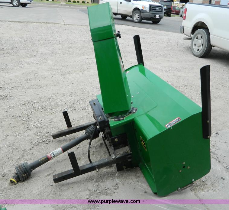 image for item T9851 John Deere 48" snow blower