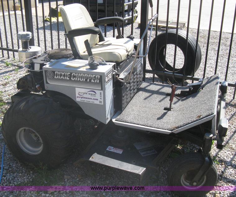 image for item A6386 Dixie Chopper X2002 ZTR mower