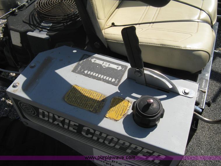 image for item A6386 Dixie Chopper X2002 ZTR mower