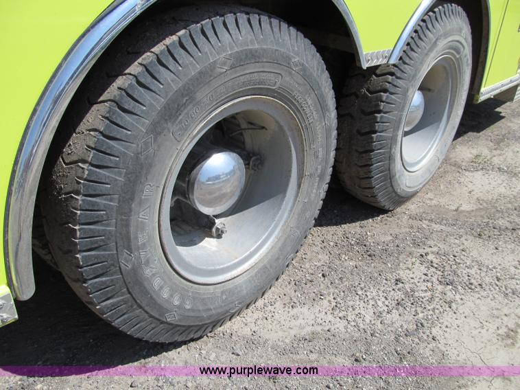 image for item A8314 1982 GMC Brigadier pumper tanker truck