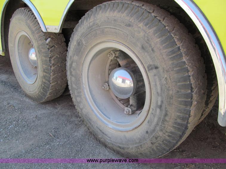 image for item A8314 1982 GMC Brigadier pumper tanker truck