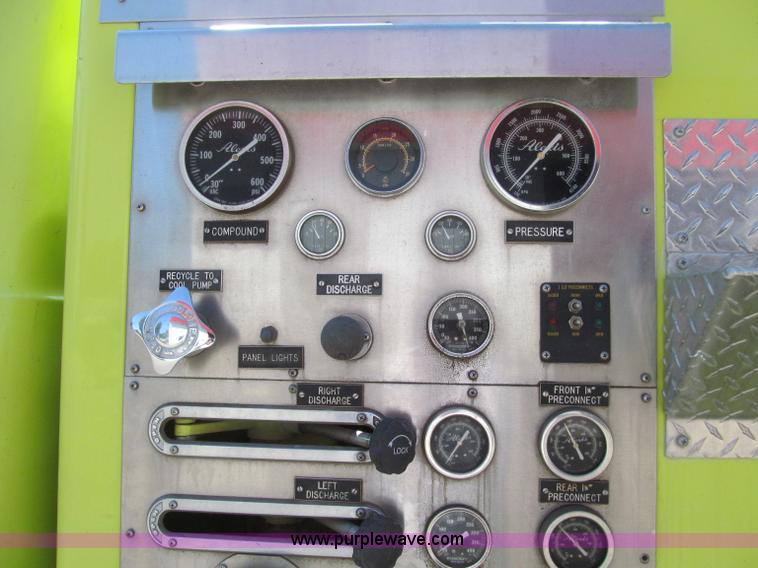 image for item A8314 1982 GMC Brigadier pumper tanker truck