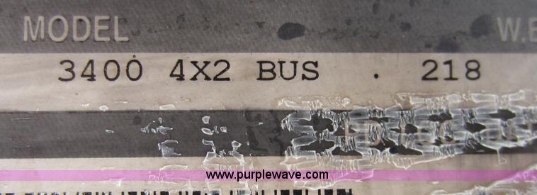 image for item B1266 1999 Coach Navistar International 3400 bus