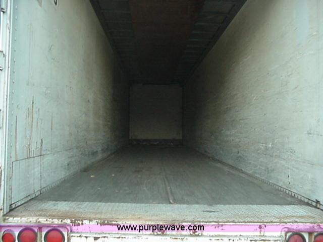 image for item B1317 1984 Dunham 45' storage semi trailer