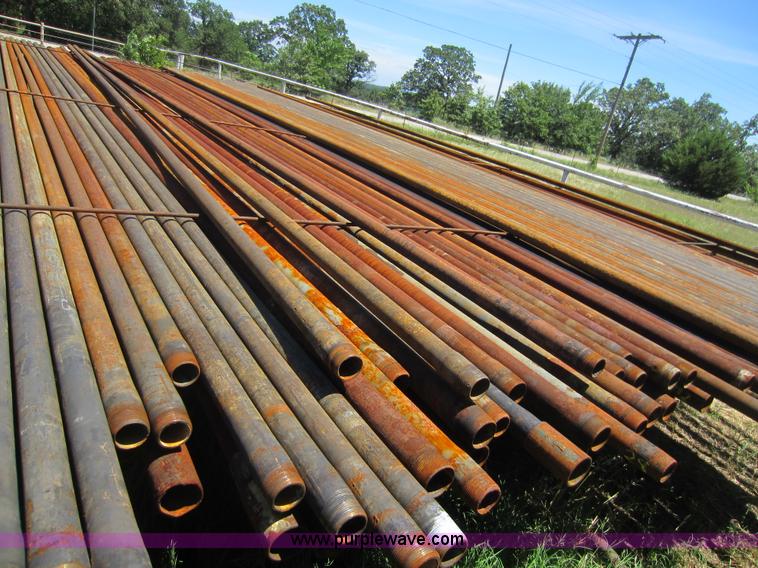 image for item B1319 (30) 33'L x 2 3/8 diameter oil field pipe
