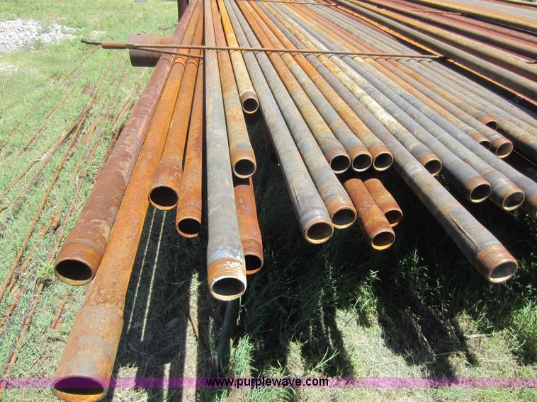image for item B1320 (30) 33'L x 2 3/8 diameter oil field pipe
