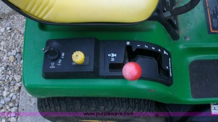 image for item B1335 John Deere STX38 lawn mower